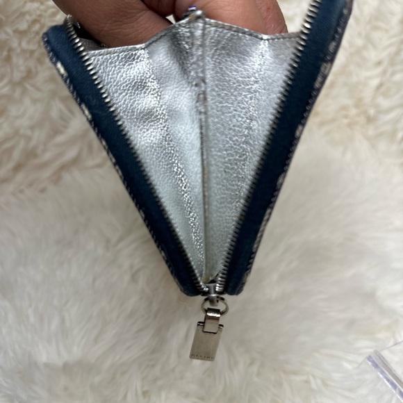 Celine Denim Zippy Long Wallet - Picture 13 of 15